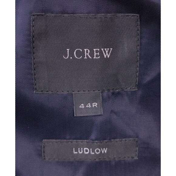 J Crew Blazer Mens 44R Beige 2 Button Ludlow ORMEZZNO Linen Sport Coat Jacket - Picture 13 of 16